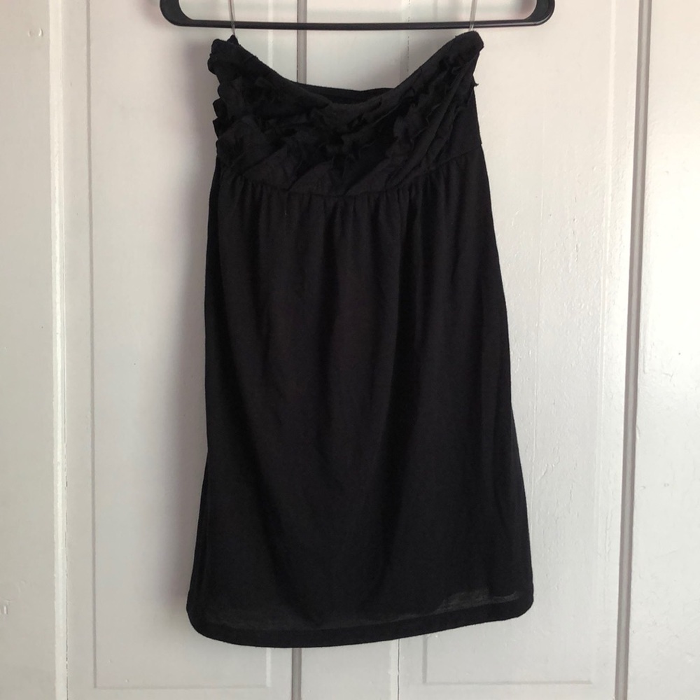 Strapless dress or bathing suit cover up